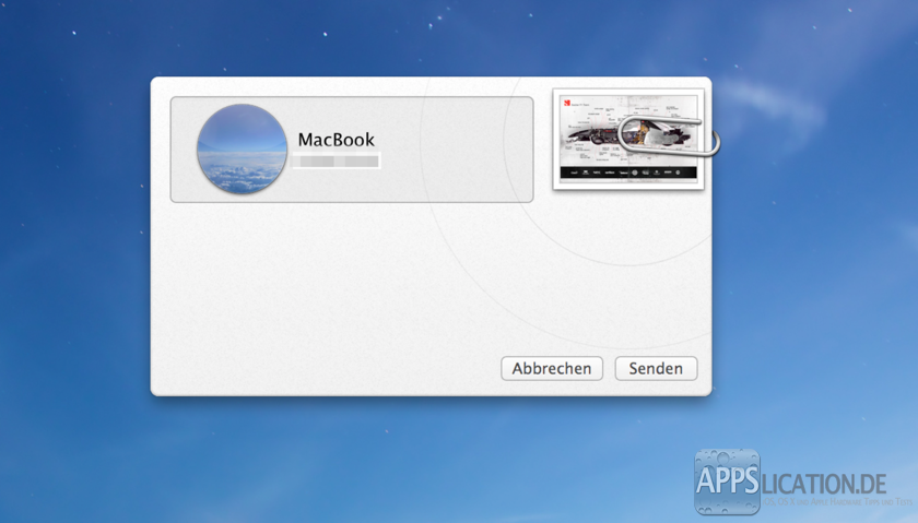 Mac OS X Airdrop