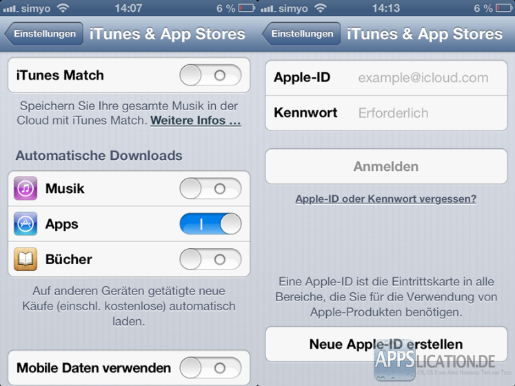 Apps automatisch updaten/aktualisieren