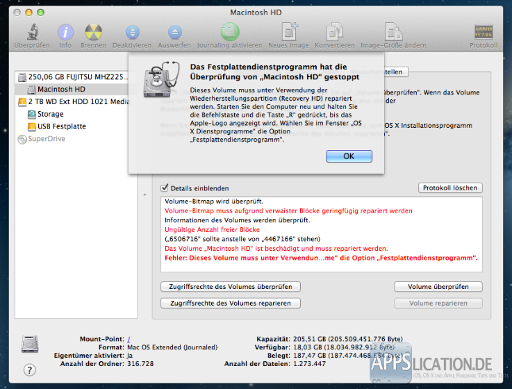 Boot Camp Partition löschen