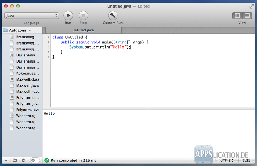 Mac CodeRunner