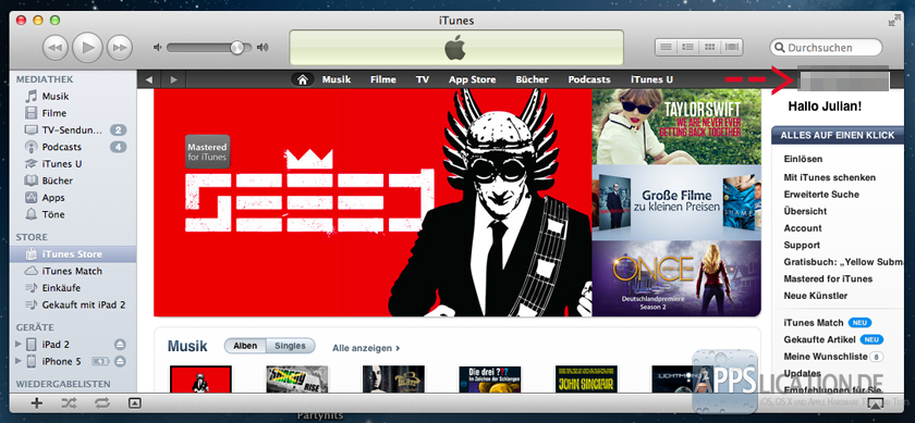 iTunes iCloud iPhone entfernen