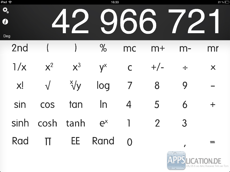 Calculator÷ - Screenshot