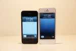 Vergleich Bildschrimgröße iPhone 4S und iPhone 5