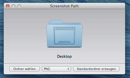 Mac Attender "Screenshot Path": Speicherort und Dateitpy von Bildschirmfotos schnell und einfach ändern