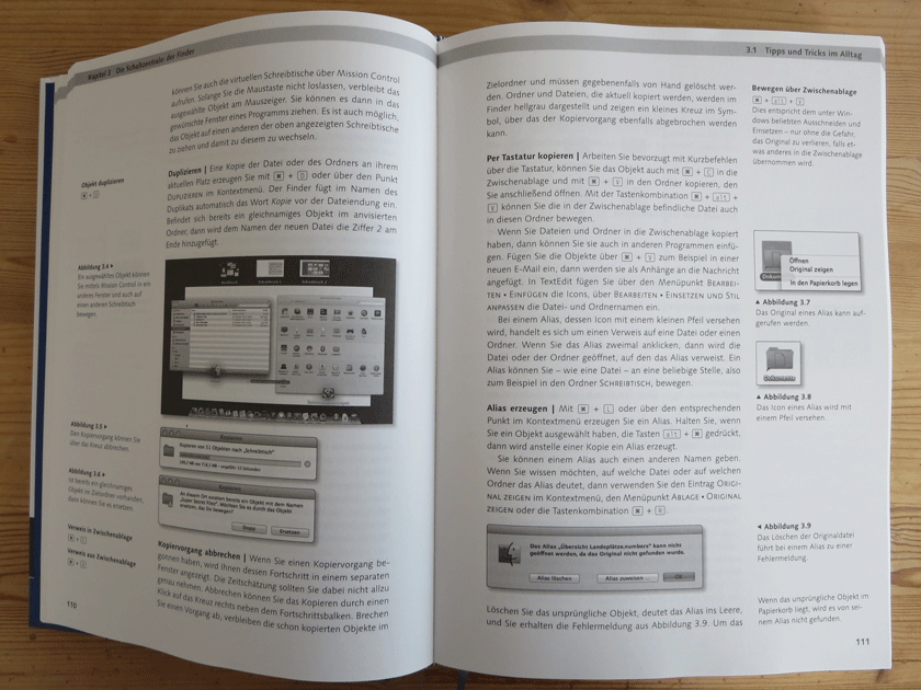 Das Layout ist sehr ansprechend und die Texte verständlich. Viele Bildschirmfotos unterstützen jederzeit das Verständnis. 