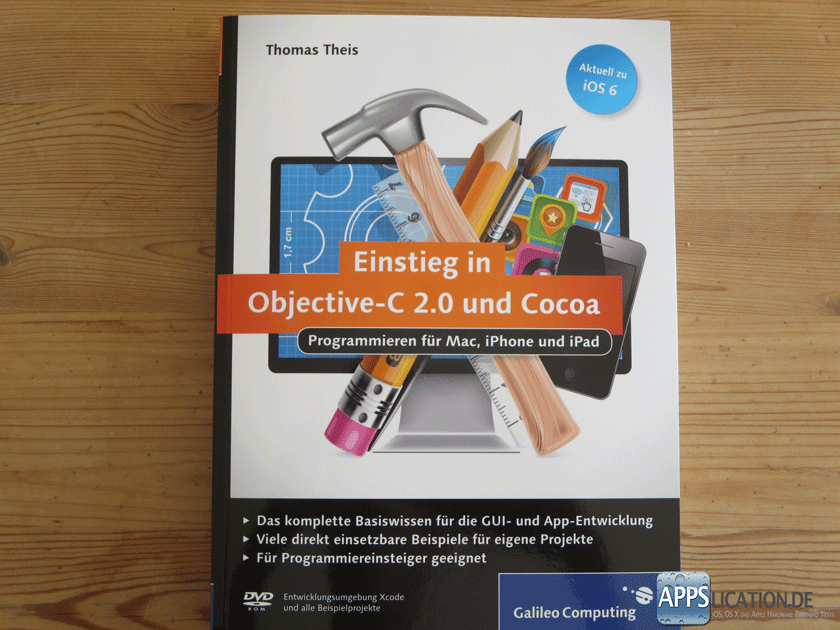 Einstieg in Objective-C 2.0 und Cocoa - Programmieren für Mac, iPhone und iPad: Das Buch beinhaltet das Basiswissen zur Programmierung von OS X und iOS. Das Buch bezieht sich auf OS X Mountain Lion und iOS 6.  Die Übungen funktionieren aber auch auf neueren Versionen und die Übungen lassen sich sehr gut nachvollziehen.
