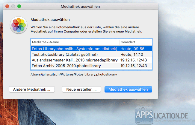 mac_fotos_mediathek_wechseln_erstellen